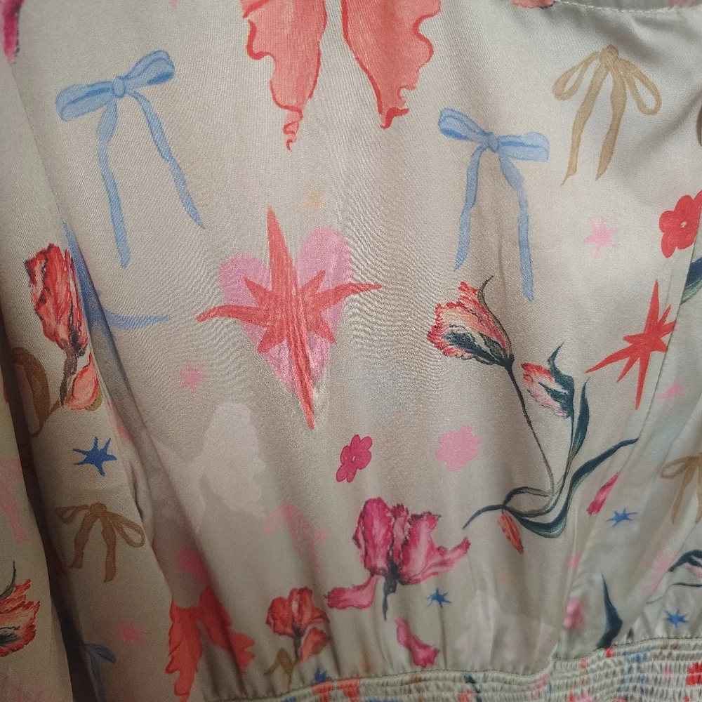 Ivy City Co XL Light Green Dress NWOT - Picture 4 of 6